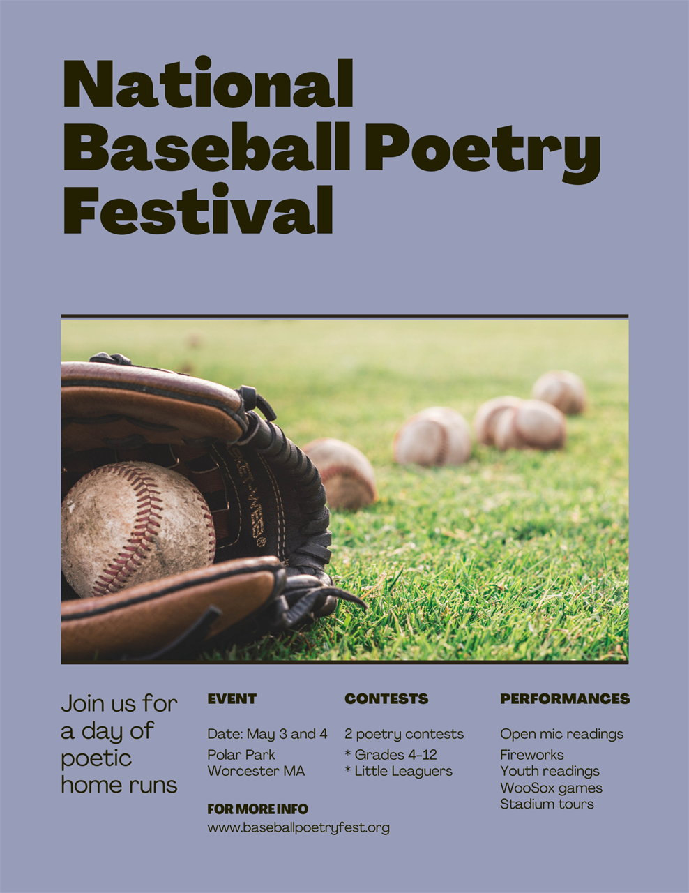 National Baseball Poetry Festival